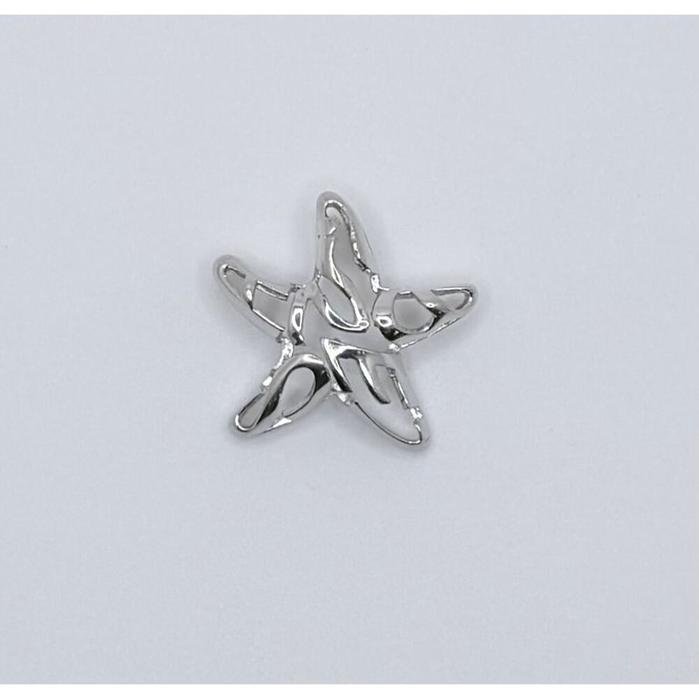 Vintage 925 Sterling Silver Starfish Pendant